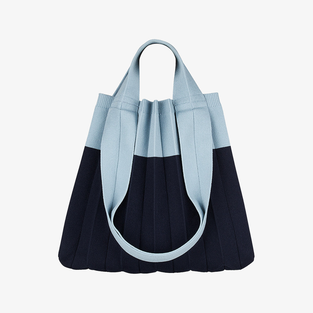 SAC CABAS PLEATSMAMA 2 EN 1 MARINE