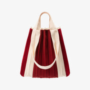 SAC CABAS PLEATSMAMA 2-EN-1 ROUGE