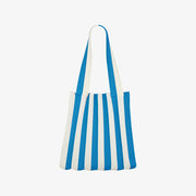 SAC CABAS PLEATSMAMA 2-EN-1 À RAYURES BLEUES