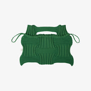 SAC À GRAND NŒUD VERT PLEATSMAMA