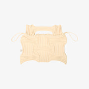 SAC PLEATSMAMA GRAND BOW IVOIRE