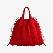 SAC À BANDOULIÈRE PLEATSMAMA GRAND FORMAT ROUGE