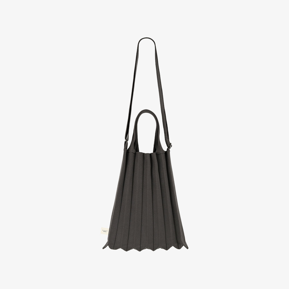 SAC RIGIDE PLEATSMAMA CHARBON