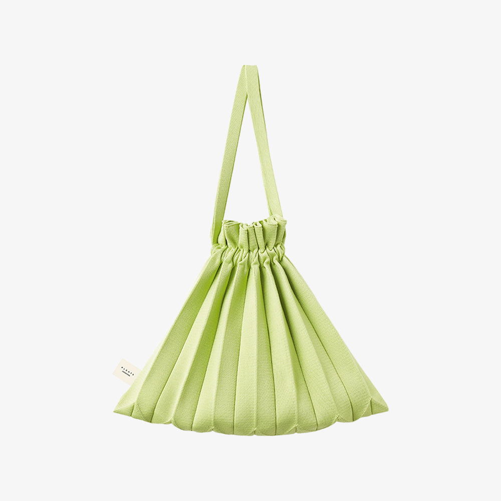 PLEATSMAMA MINI BUBBLE BAG LIME