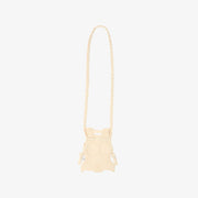 SAC À ARC CROISÉ MINI PLEATSMAMA IVOIRE