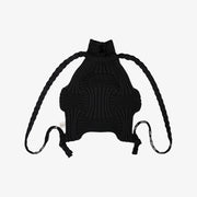 SAC À DOS PLEATSMAMA NOUVEAU NŒUD À PAILLETTES NOIR
