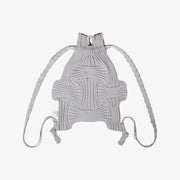 SAC À DOS PLEATSMAMA NOUVEAU NŒUD PAILLETÉ ARGENT