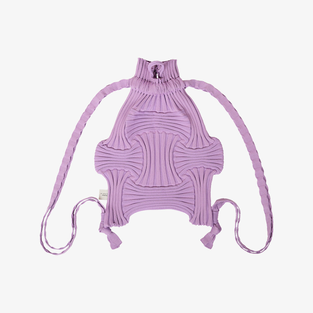 PLEATSMAMA NEW BOW BACKPACK LAVENDER