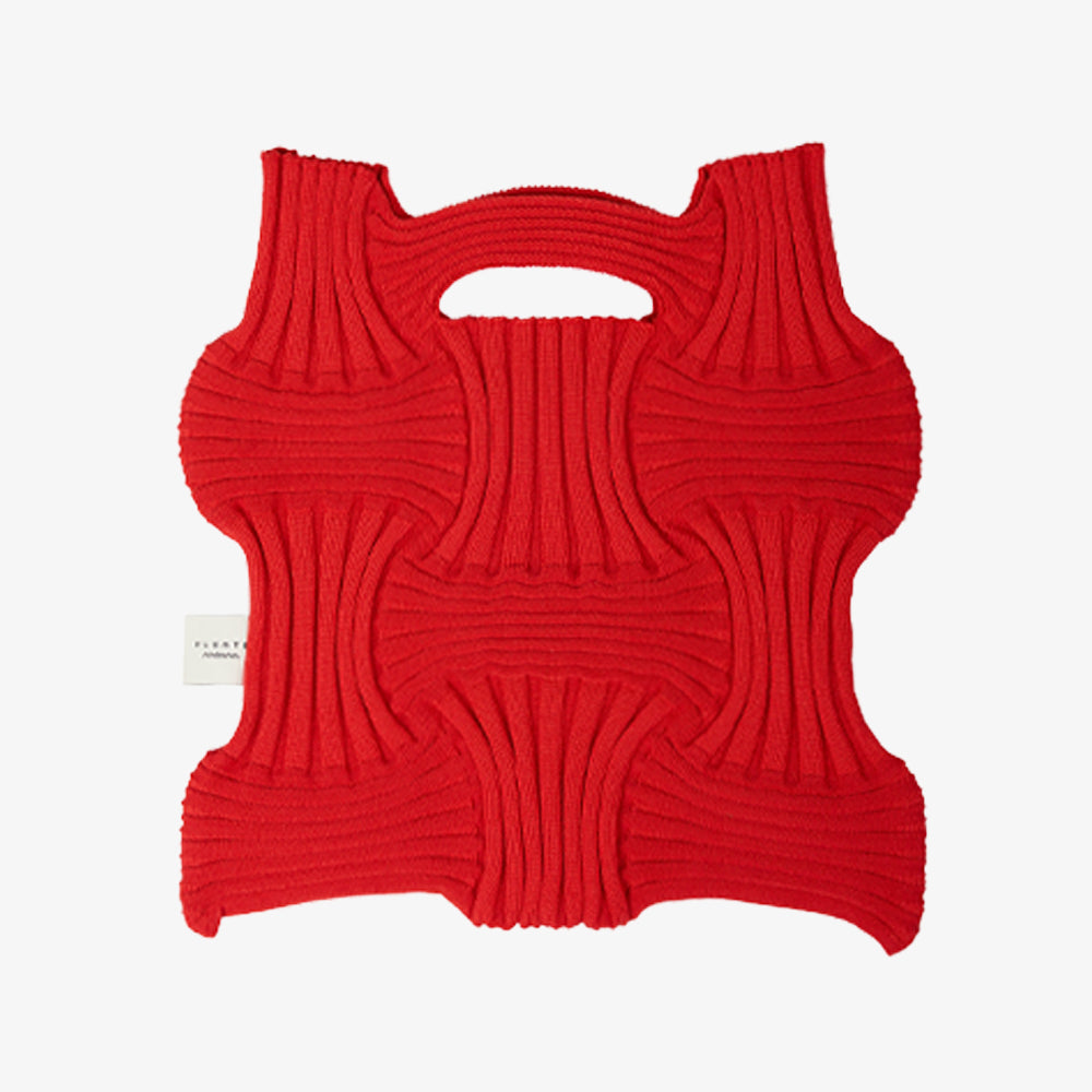 BOLSO CON LAZO NUEVO DE PLEATSMAMA ROJO