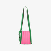 SAC BANDOULIÈRE PLEATSMAMA NOUVEAU ROSE VERT