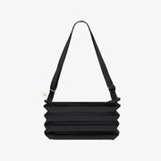 PLEATSMAMA NOUVEAU SAC SACOCHE NOIR