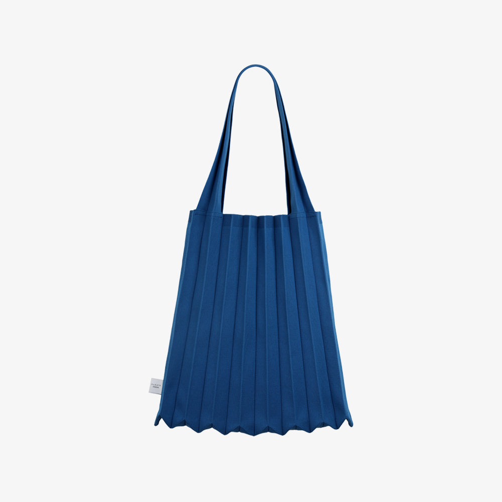 PLEATSMAMA NEW SHOULDER BAG BLUE