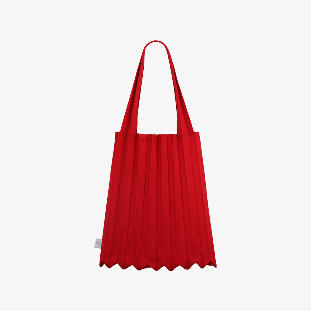 PLEATSMAMA NEW SHOULDER BAG RED