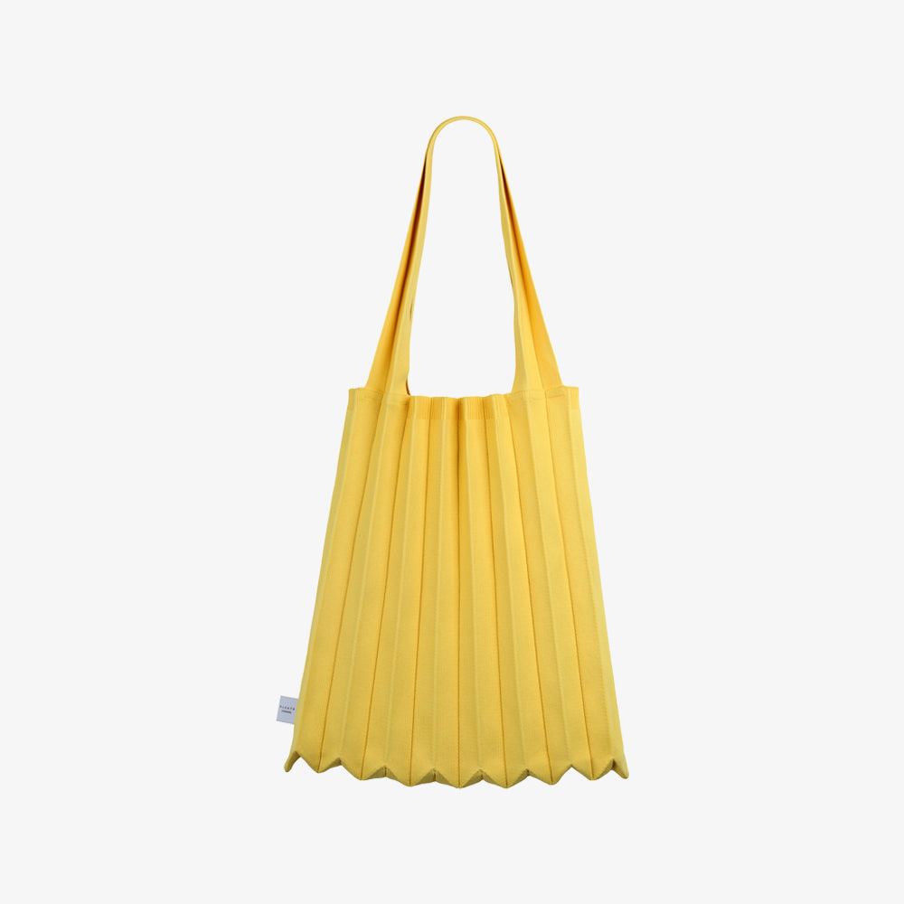 PLEATSMAMA NEW SHOULDER BAG YELLOW