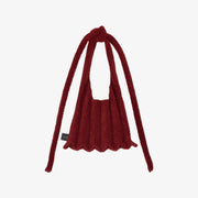 SAC À BANDOULIÈRE PLEATSMAMA CANICHE BORDEAUX