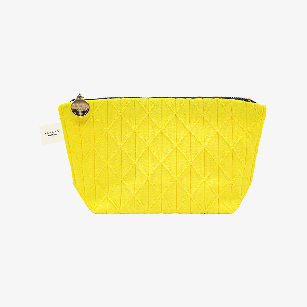 PLEATSMAMA POUCH YELLOW