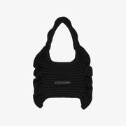 Sac cabas mini à volants PLEATSMAMA noir