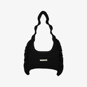 Sac bandoulière à volants PLEATSMAMA noir