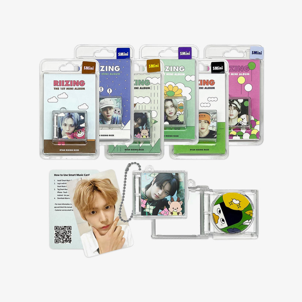 RIIZE - 1st Mini Album [RIIZING] (SMini Ver.) (RRR RARAZE Edition) (Smart Album)