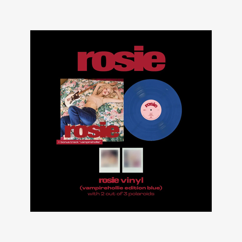 ROSE (BLACKPINK) - 1st Studio Album [rosie] vinyl (vampirehollie edition blue)