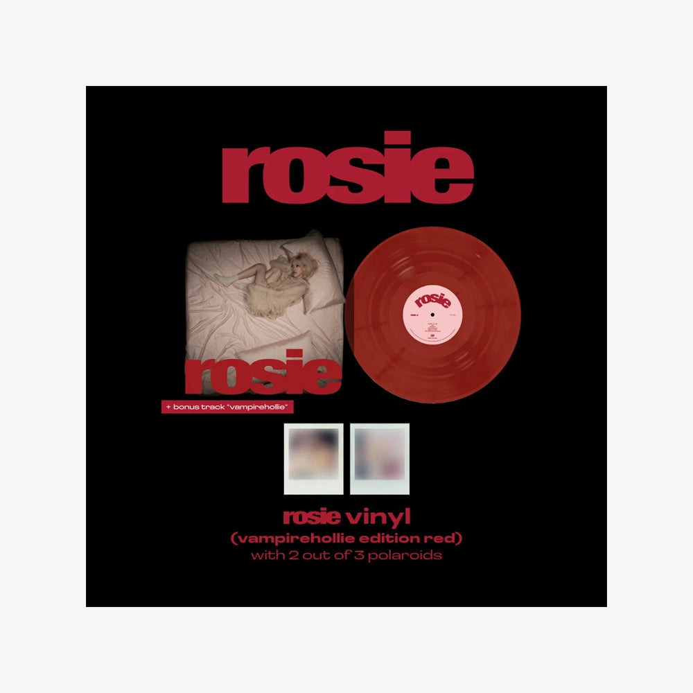 ROSE (BLACKPINK) - 1st Studio Album [rosie] vinyl (vampirehollie edition red)