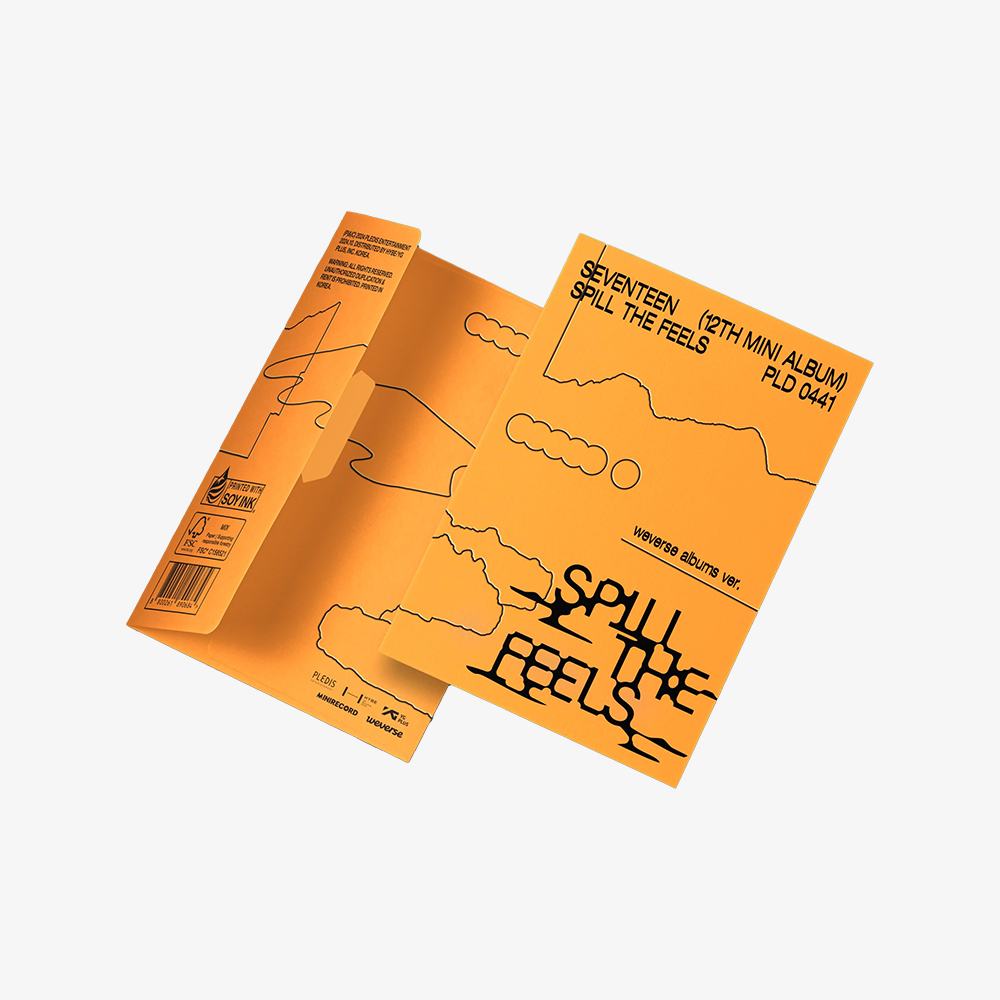 SEVENTEEN - 12e mini-album 'SPILL THE FEELS' (Version Weverse Albums)