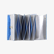 Cartera minimalista SITUS (Plateado / Azul cobalto)