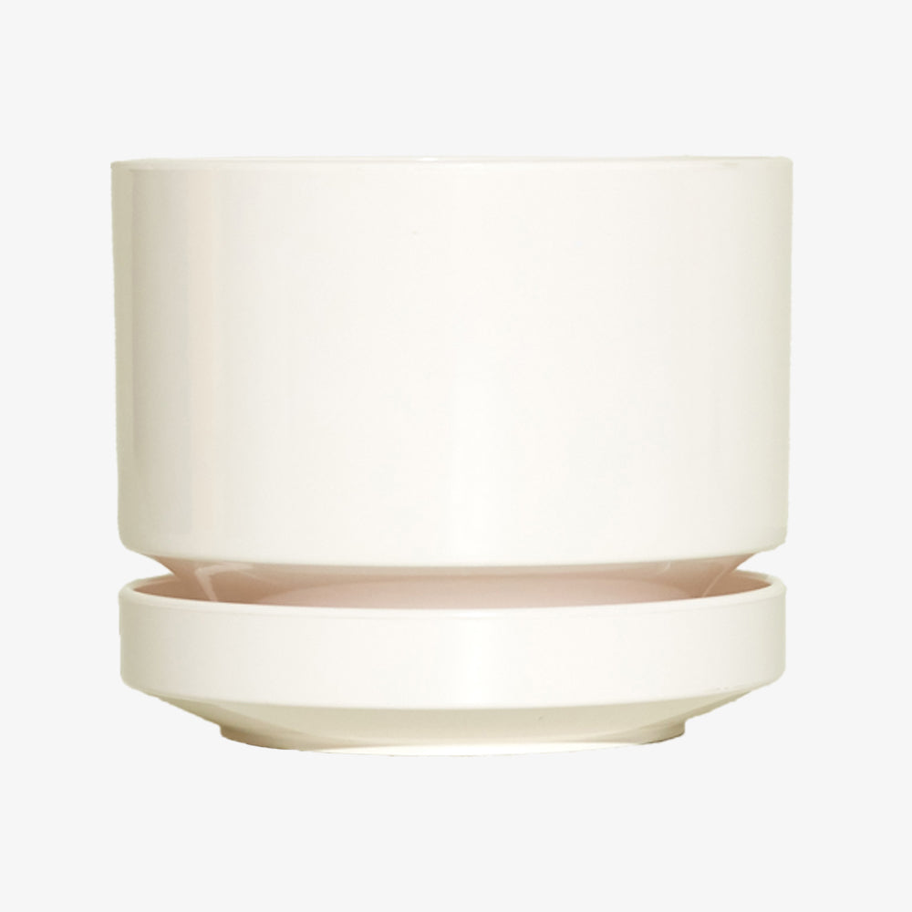 SAMUELSMALLS Cylinder Pot (Size 16 / White)