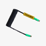 SAMUELSMALLS SUPER CÂBLE ACRYLIQUE (Noir / Vert néon)