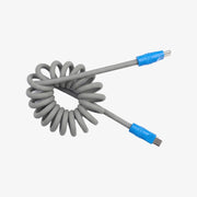 SAMUELSMALLS CABLE SUPER ESPIRAL (Gris / Azul cielo)