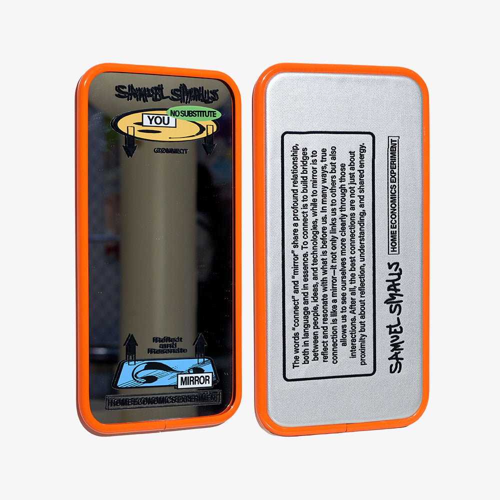 SAMUELSMALLS SUPER TUBE HAND MIRROR (XL / Neon Orange)