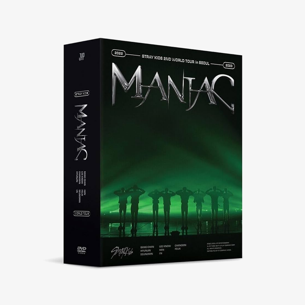 STRAY KIDS 2ND WORLD TOUR MANIAC IN SEOUL BLU-RAY