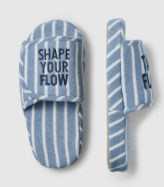 Jennifer room Comfy slippers M-mixed FOGBLUE