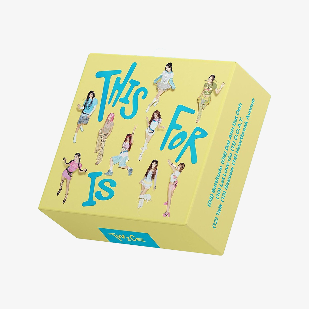 TWICE - THIS IS FOR 4TH FULL ALBUM CONFETTI VER