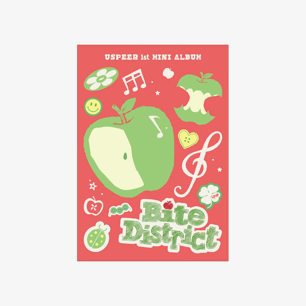 USPEER - 1st mini album [BITE DISTRICT] (BITE ver.) (POCAALBUM)