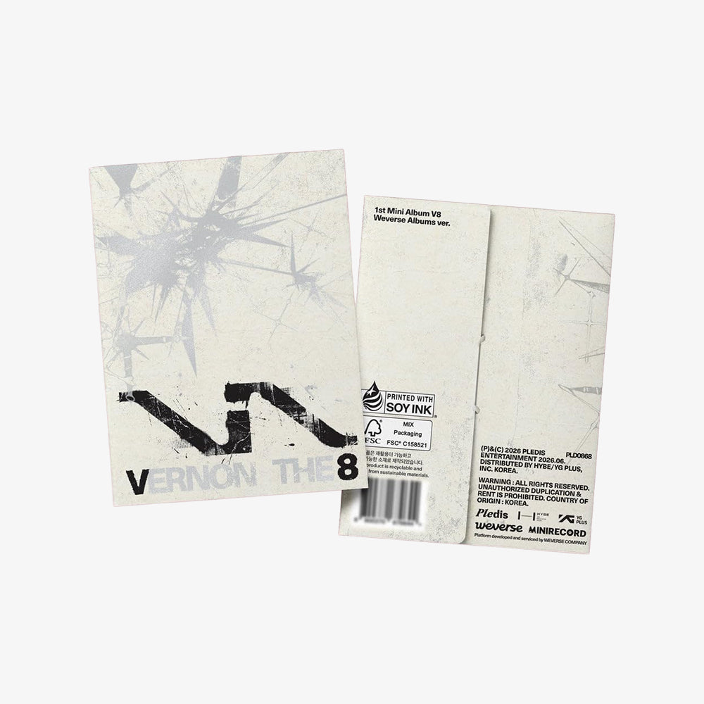 V8 (SEVENTEEN) - 1st Mini Album 'V8' (Weverse Albums ver.)