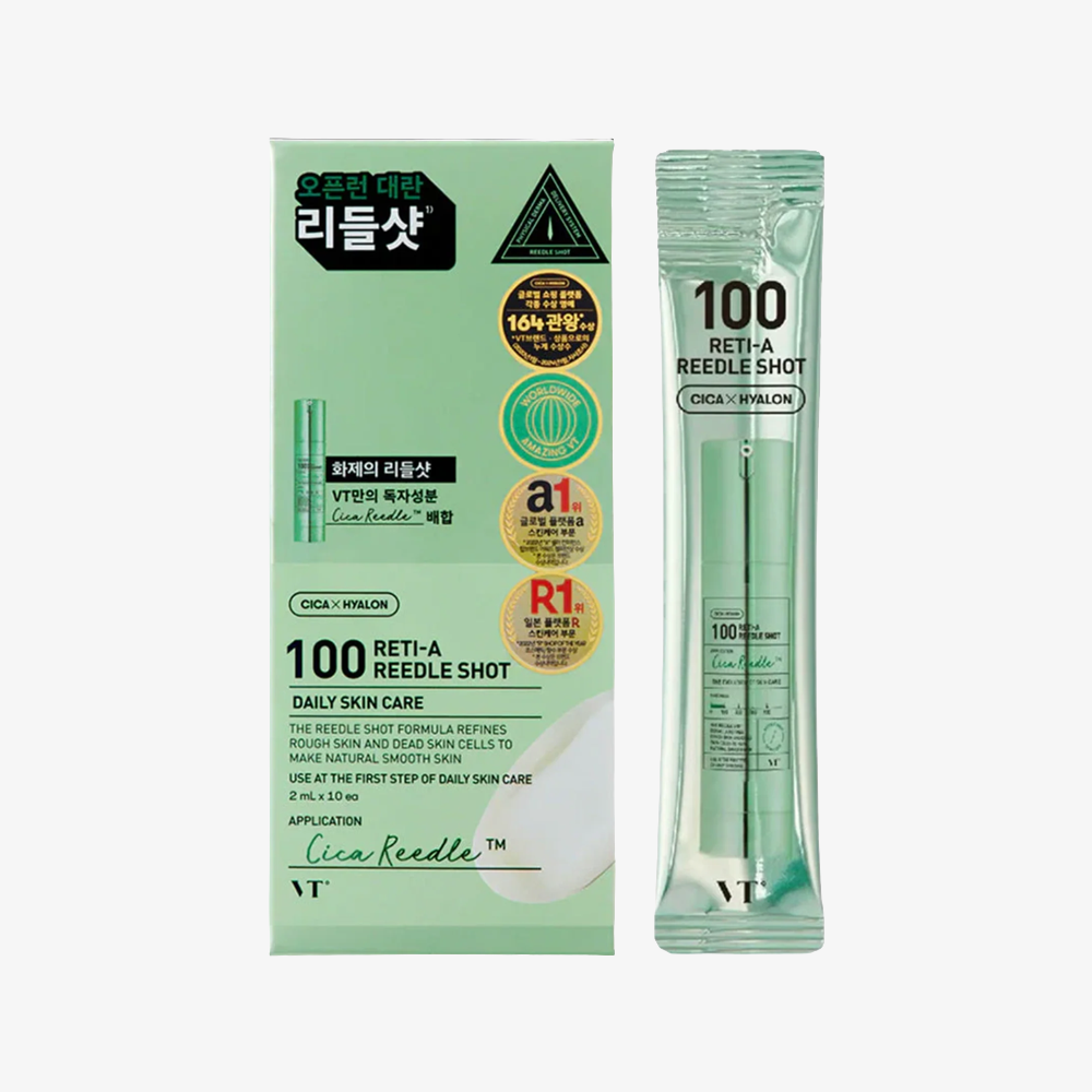 VT COSMETICS 100 RETI-A REEDLE SHOT (2ml*10ea) (EU Package)