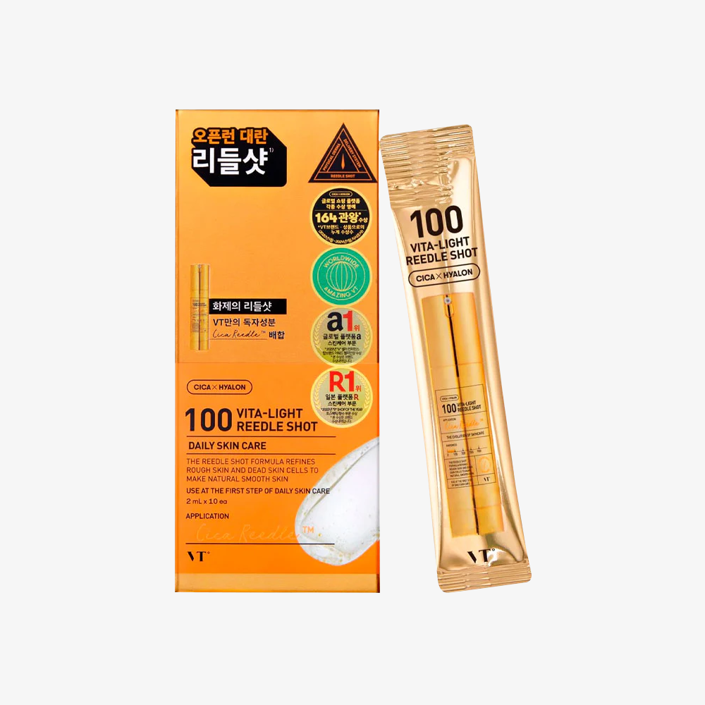VT COSMETICS 100 VITA-LIGHT REEDLE SHOT (2ml*10ea) (EU Package)