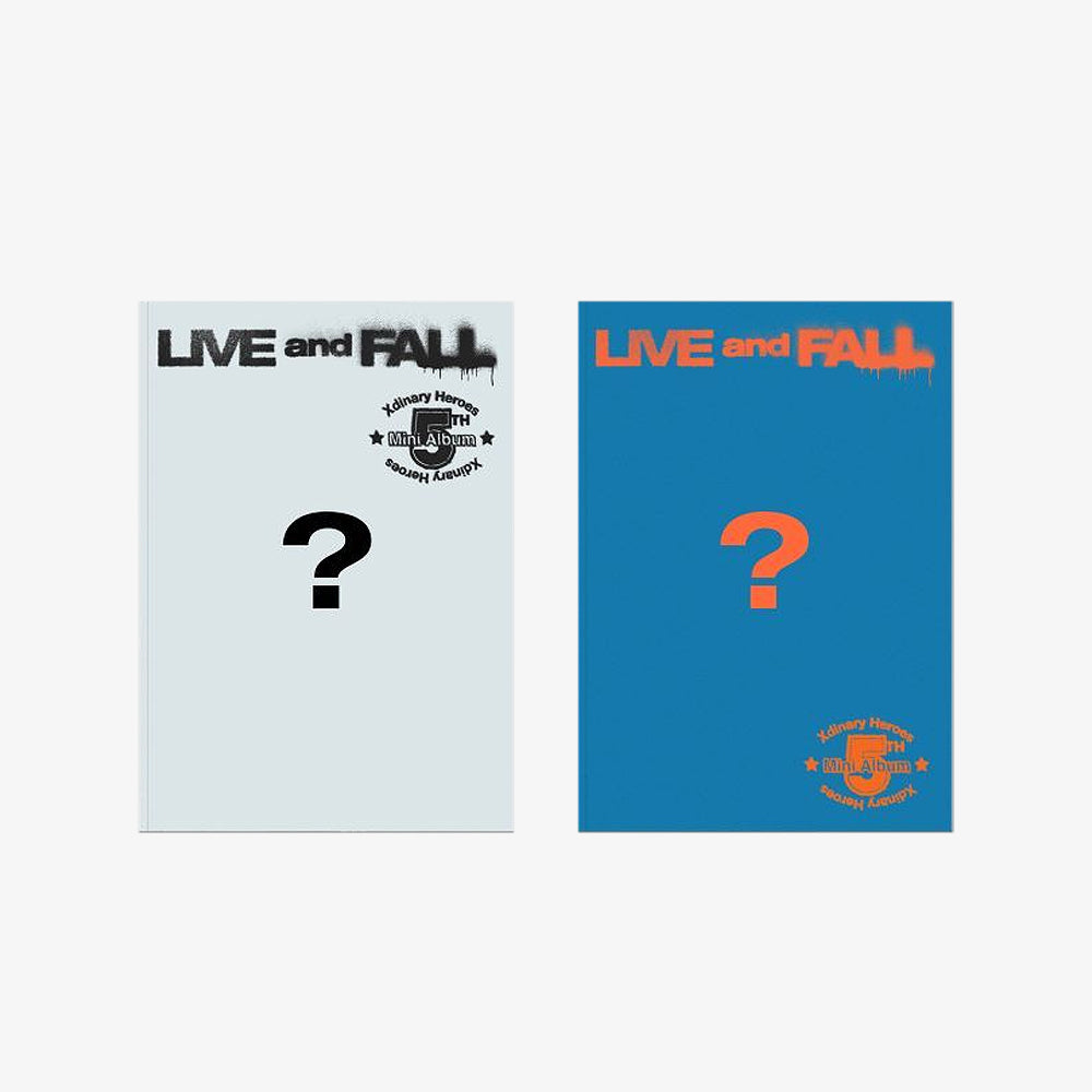 Xdinary Heroes - 5th Mini Album [LIVE and FALL] (Photobook Ver.) (Random Ver.)