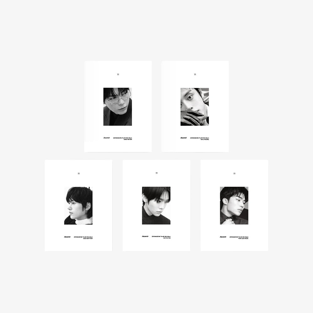 ZEROBASEONE - 6th mini album [Ascend-] (11 Ver.) (5 TYPES Random)