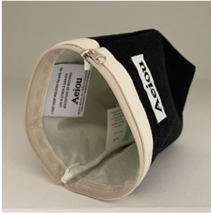Aeiou POUCH (M) Classic Black