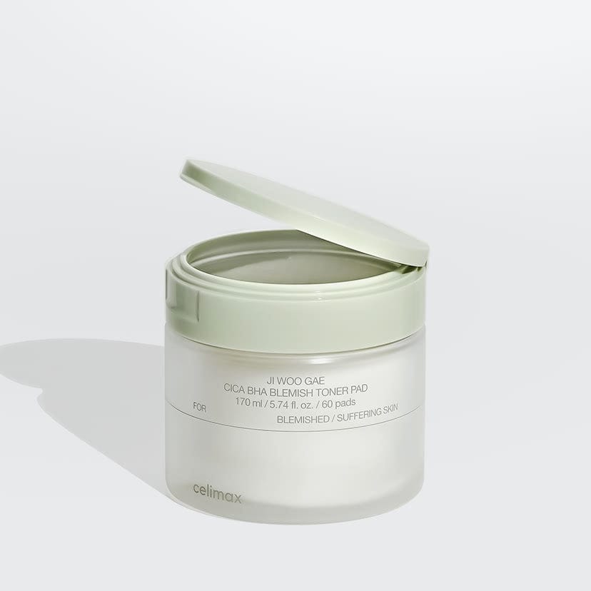 celimax [EU] Ji Woo Gae Cica BHA Blemish Toner Pad (60pads)