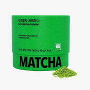 CÉRÉMONIE DU SUPER MATCHA