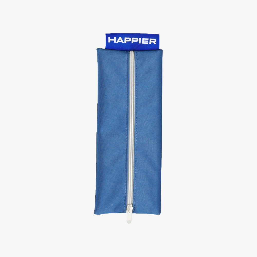 oh lolly day Happier label pen case [deep blue]