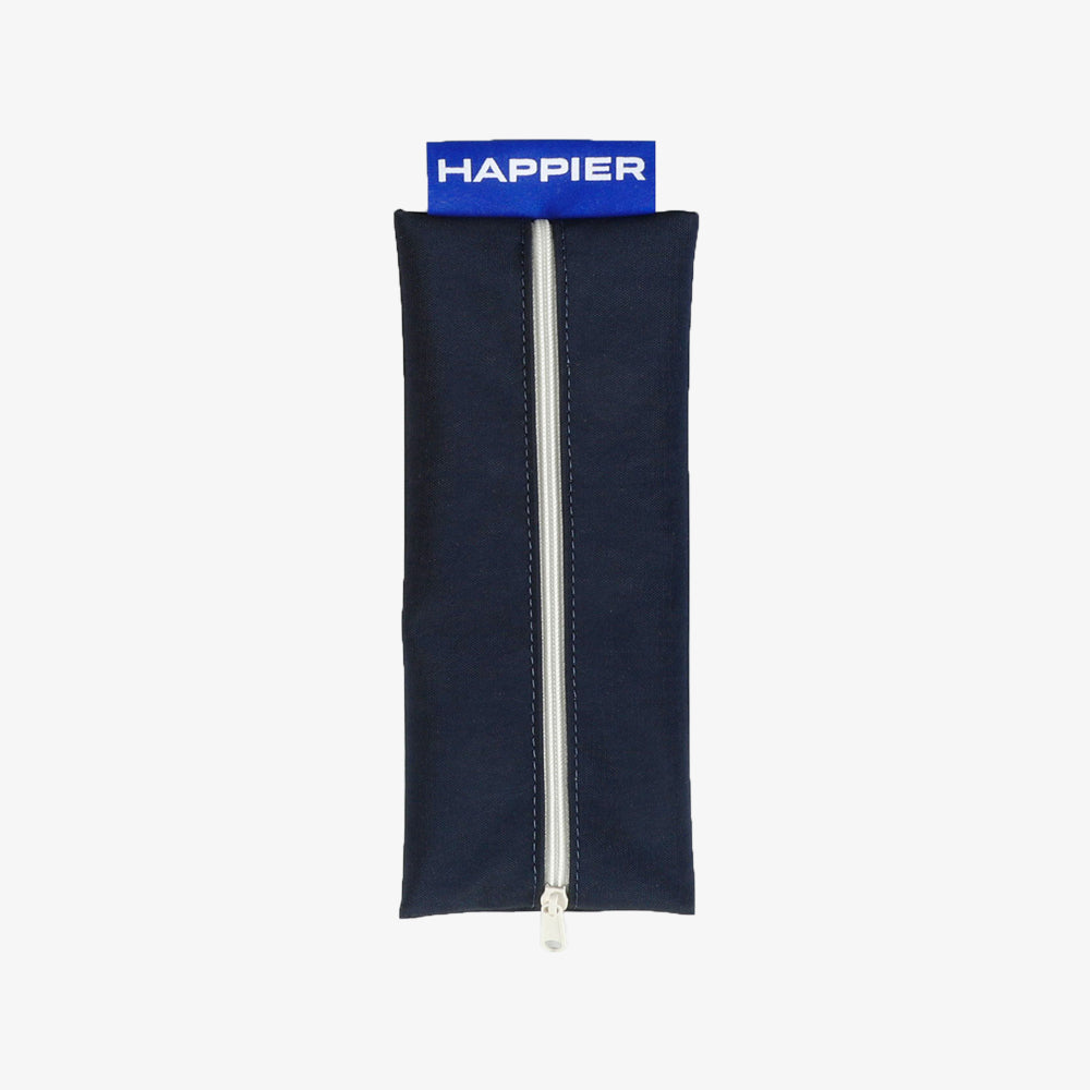 oh lolly day Happier label pen case [deep navy]