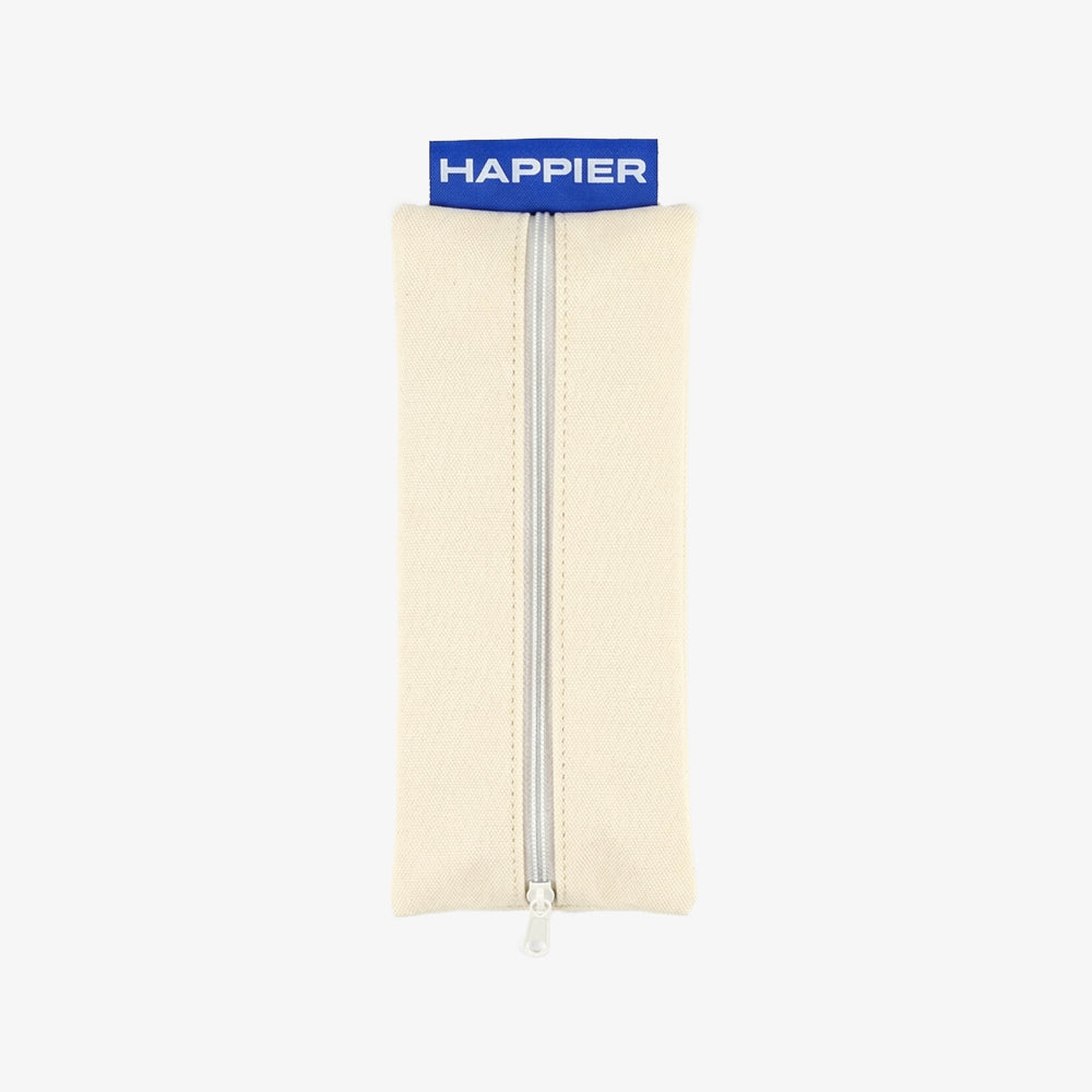 oh lolly day Happier label pen case [ivory]