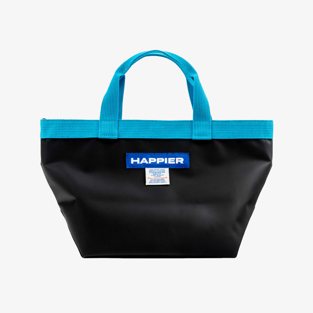 oh lolly day [Bag] Happier label strong tote bag [black]