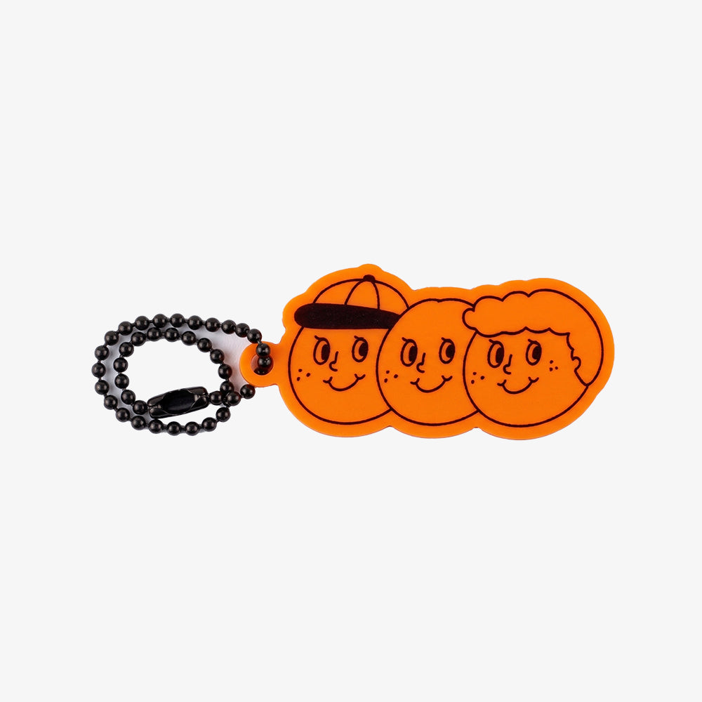 oh lolly day [Key ring] MNNS 3brother key ring [orange]