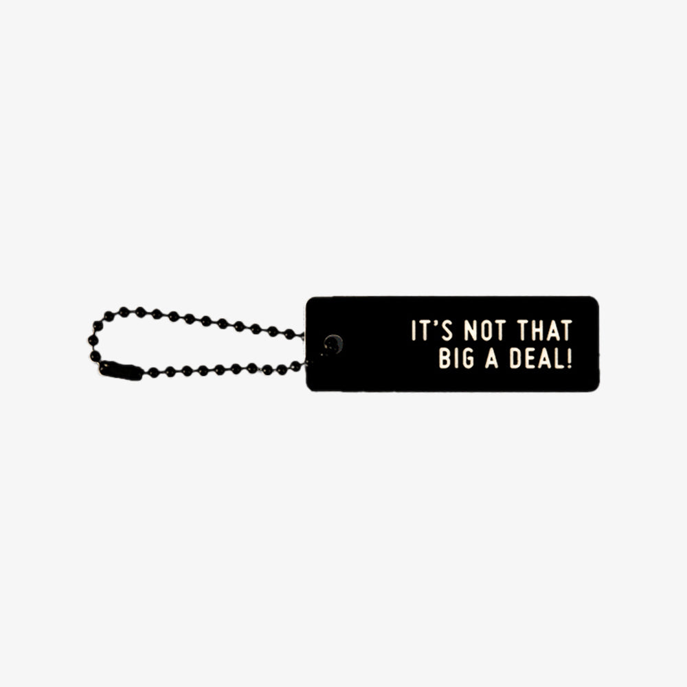 oh lolly day [Key ring] message key ring_ver.1 [black]