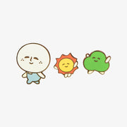 Oh, jour des bonbons ! [MNNS] Ensemble de badges [queue, trèfle, soleil]